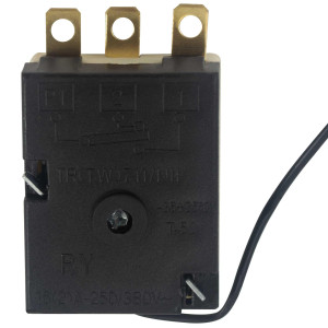 Appli Parts APRT-711 Refrigeration Mechanical Thermostat for Walk-in Coolers and Freezers with 2 Dial Reading Options, Fahrenheit -23 F to 94 F and Celsius -35 C to 35 C, Capillary Tube length 59 in with 4 in Bulb 16 A at 250 V