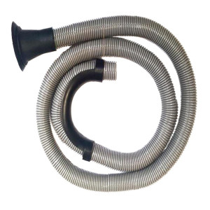 Appli Parts APDH-33 Manguera de Drenaje Lavadora tipo General Electric GE Excell 07, Gris, 60 pulg largo, extremos de 1-3/4 y 1-1/8 pulg