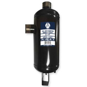 Appli Parts APOS-C607 2-1/8 in ODF Centrifugal Oil Separator, compatible with CFC,HCFC,HFC,R22,R407C,R502,R134a,R404A,R507, Working temperature 14 to 266 F