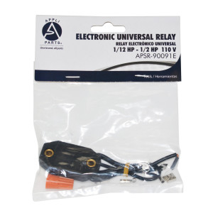 Appli Parts APSR-90091E 1/12 Hp to 1/2 HP, 110 V, Electronic Universal Relay replaces RRC-9009