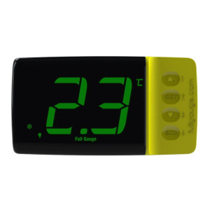 Electronic Control Full Gauge T-Core 110/220v 2 Sensors, 1 Digital Input, 4 Outputs, True-Rms Voltage Monitor Applications Beverage Display, Freezers, Refrigerated Display Cabinets, Cold Rooms