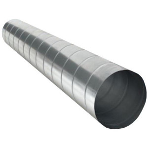 Spiral Duct Galvanized Sheet 24 Gauge Single Wall 06 Inches for Heating, Ventilation and Air Cconditioning
