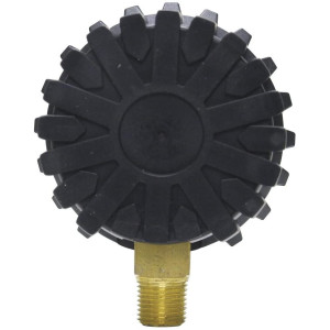 Uniweld Acetylene Replacement Contents Gauge1-1/2-Inch 400 PSI with Protective Rubber Boots G19D