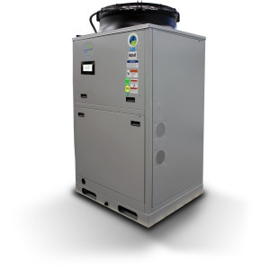 Chiller Maestro 10 Tons R410 Solo Frio Compresor Scroll Fijo 220v/60hz/3ph D/Vertical Ahri Clima-Flex Clim-Acc-120-Ac3-Fm-S0m Ref. Clima-Flex
