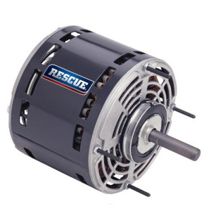 US Motors 5471 Rescue 1/5-3/4 Hp, 1075 rpm, 208-230 V, 60 Hz, 1 Ph, Reversible Rotation, 6 poles, 1 shaft, OPAO Enclosure, 4 speed, 5.6 diameter, 20 mfd/370 VAC Run Capacitor K055DWJ1298012B