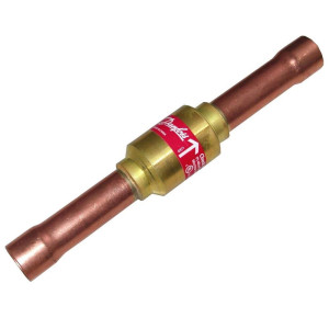 Danfoss NRV 6s 1/4 in Check Valve, ODF, Straightway SW, 020B1010 Replaces 020-1010, 020B1057