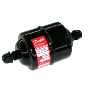 Danfoss 023Z5007 Filtro Secador 1/4pulg linea de Liquido para sistemas de aire acondicionado y refrigeracion DCL 162 Roscable 1.5-2.4tons Unidireccional 15.4cm Largo 8cm Ancho