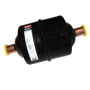 Danfoss 023Z5028 Filtro Secador 1/4pulg linea de Liquido para sistemas de aire acondicionado y refrigeracion DCL 162S Soldable 1.5-2.4tons Unidireccional 14.2cm Largo 8cm Ancho