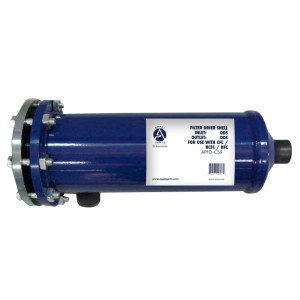 Appli Parts APFD-CS967 Filtro Portacartucho 7/8 pulg para Linea de succion, 2 piedras, Soldable, Universal para sistemas de Refrigeracion y Aire Acondicionado, Presion Max 500 psi