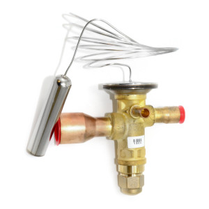 Danfoss 067N6003 5TR Thermostatic expansion valve, TGE, R404A,R507A, 1/2x7/8 in Solder, ODF, 1/4 in Externally equalized, Bi-flow, -15 to 40 F