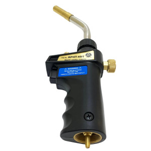 Appli Parts APHT-6ST Single Burner Hand Torch With Lighter and Lock for Soldering, Brazing with Mapp or Propane for plumbing A/A refrigeration and more