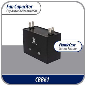 Appli Parts CAP-10-450 Condensador Capacitor de ventilador 10 mfd (microfaradios) uf 450VAC con conectores compatible con cualquier marca de igual capacitancia 5.8 Ancho, 2.2 Profundidad, 4.6 cm Alto