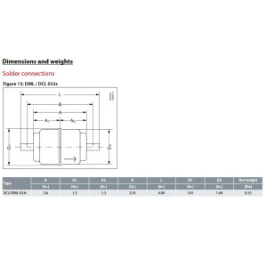 Danfoss 023Z5015 Filtro Secador 3/8pulg linea de Liquido para sistemas de aire acondicionado y refrigeracion DCL 033S Soldable 1.5-2tons Unidireccional 11cm Largo 4.6cm Ancho