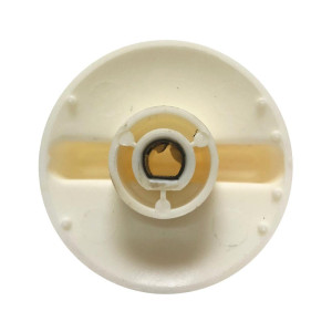Appli Parts WH1X2721AP White Selector Knob Compatible with General Electric WE1X1208, WE1X1207, WE1X1228, WE01X10033, WE01X10038, WH1X1208, WE1X2721, WE01X10156