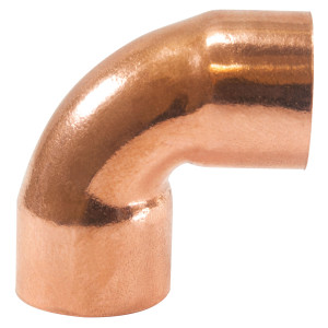 Appli Parts AP-C034 Codo de 90 grados giro Corto 3/4 in, Accesorios de tuberia de cobre CxC Conexiones soldadas para aplicaciones de refrigeracion, aire acondicionado y plomeria Tuberia ACR y tipo L
