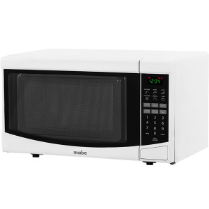 Mabe HMM70SW Horno Microondas 115V. Capacidad 20 L (0.7 pies cubicos) Blanco 700W