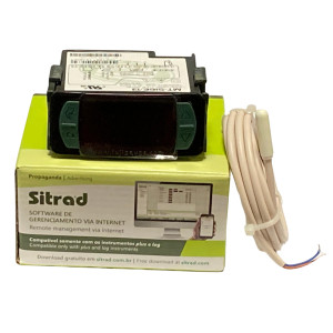 Full Gauge MT-516E Controlador Electronico Refrigeracion Temperatura 2 Etapas Temporizador 110/220V (Reemplaza MT-518Ri / MT-516Ri)