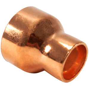 Appli Parts AP-R138078 Reductor de Cobre de 1-3/8x7/8 pulg Conexiones CxC soldadas para aplicaciones de refrigeracion, aire acondicionado y plomeria Tuberia de cobre ACR y Tipo L