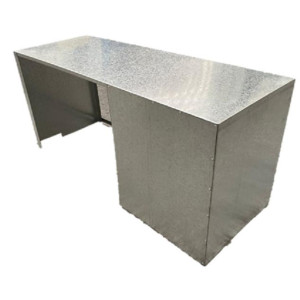 Gabinete Unidad Condensadora 2.5 a 3HP Largo x Ancho x Alto cm 116 x 43 x 55