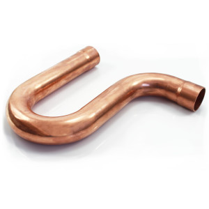 Appli Parts AP-PT118 Sifon de Cobre de 1-1/8 pulg Trampa de Aceite CxC Conexiones soldadas para aplicaciones de refrigeracion, aire acondicionado y plomeria Tuberia de Cobre ACR y tipo L