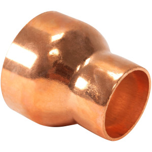 Appli Parts AP-R218138 Reductor de Cobre de 2-1/8x1-3/8 pulg Conexiones CxC soldadas para aplicaciones de refrigeracion, aire acondicionado y plomeria Tuberia de cobre ACR y Tipo L