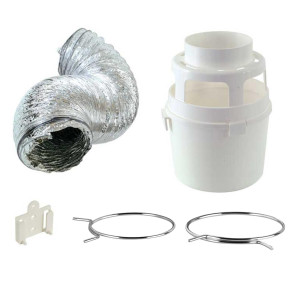 Lambro 211L Lama Flex Lint Trap Kit 4 inch x 5 ft 211L-36