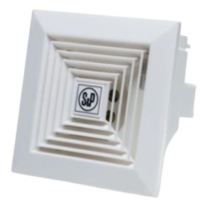 Fan Extract CFP 300 127v Soler and Palau 127 V, 60 Hz, 39 W, 970 rpm, 290 m3/h, 45 dB(A)