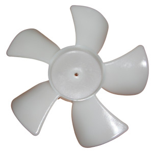 Appli Parts APFB-450 4 in Plastic Fan Blade CCW 1/8 in Shaft, 5 Blades fits WR60X114AP, motor 317 Appli Parts APFB-450 4 in Plastic Fan Blade CCW 1/8 in Shaft, 5 Blades fits WR60X114AP, motor 317