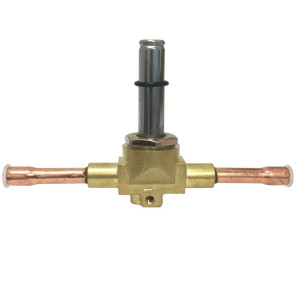 Appli Parts APSOV-14CS 1/4 ODF Solenoid Valve Body, Normally Closed NC, Coil Not Included, Suitable for multiple refrigerants CFC, HCFC and HFC