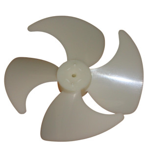 Appli Parts APFB-0102W Plastic Fan Blade, 4 Blades fits motor 01W, 02W, 4 in Appli Parts APFB-0102W Plastic Fan Blade, 4 Blades fits motor 01W, 02W, 4 in