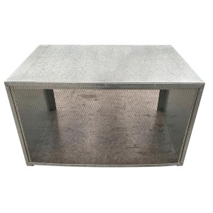 Gabinete Unidad Condensadora 5.5 a 7.5HP Largo x Ancho x Alto cm 121 x 81 x 72