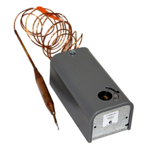 PENN A19ABA-40C Temperature Electromechanical Control JCI -30 F to 100 F with 6 ft Capillary Tube, SPST PENN A19ABA-40C Temperature Electromechanical Control JCI -30 F to 100 F with 6 ft Capillary Tube, SPST