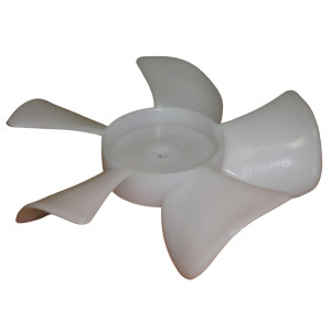 Appli Parts APFB-445 4 in Plastic Fan Blade CCW 3/16 in Shaft, 5 Blades fits Motor 317,670,6702,445