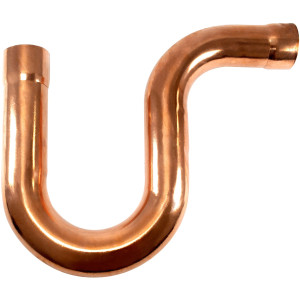 Appli Parts AP-PT138 Sifon de Cobre de 1-3/8 pulg Trampa de Aceite CxC Conexiones soldadas para aplicaciones de refrigeracion, aire acondicionado y plomeria Tuberia de Cobre ACR y tipo L