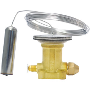 Danfoss 067B3347 TXV Element R404,R507, Flare, TE 12, External Equalized 1/4 in, 118 in Capillary Tube, -40 to 50 F includes 067B0577