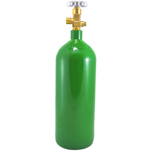 Uniweld R20 Oxygen Tank, Green, 20 cu ft Uniweld R20 Oxygen Tank, Green, 20 cu ft