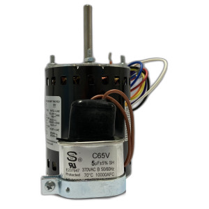 US Motor 1/12-1/20Hp 1550 rpm, 4 poles, 1 shaft, 2.5in OAO Enclosure, 3.3 diameter, Reversible, 115V/230V/50/60Hz/1Ph frame 4.17in 9664   